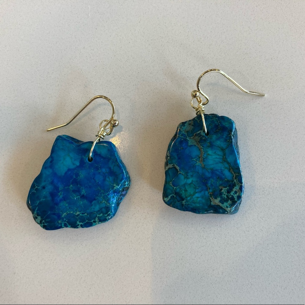 Handmade Natural Stone Earrings